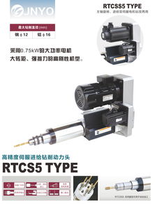 rtcs5 動力頭rtcs5伺服進給鉆孔動力頭