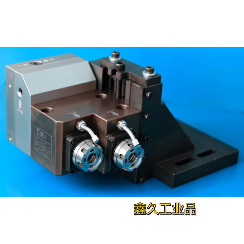 車銑復(fù)合數(shù)控車床動力頭長短頭er16 25兩軸電機(jī)伺服側(cè)銑動力頭 er16側(cè)